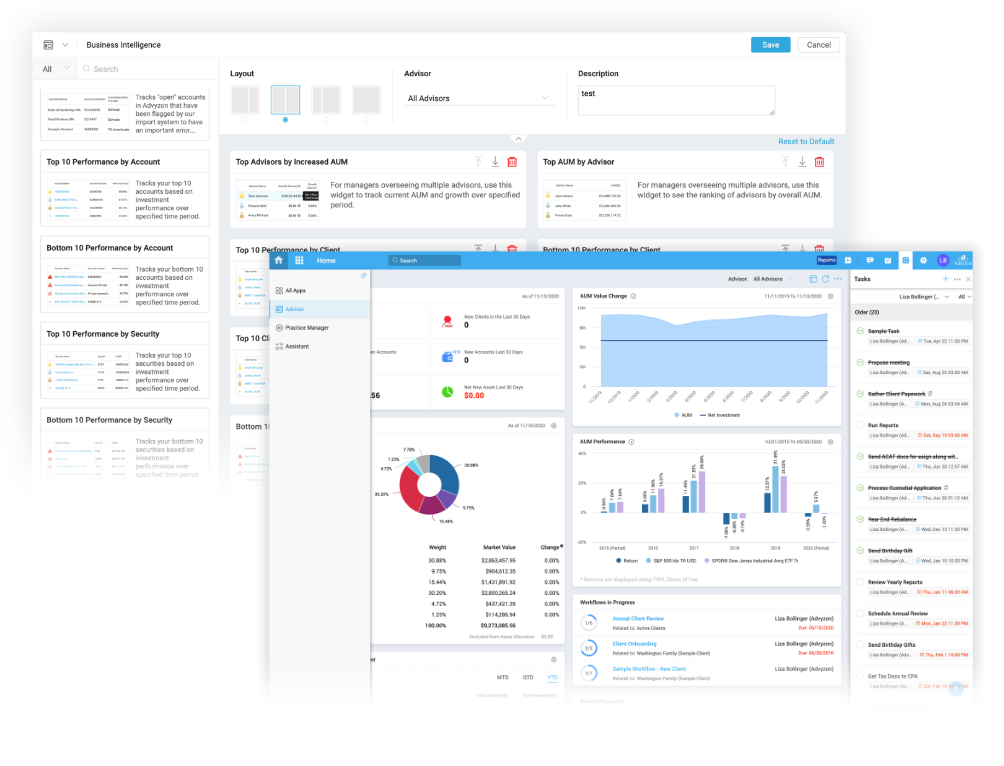 Dashboard & Business Intelligence